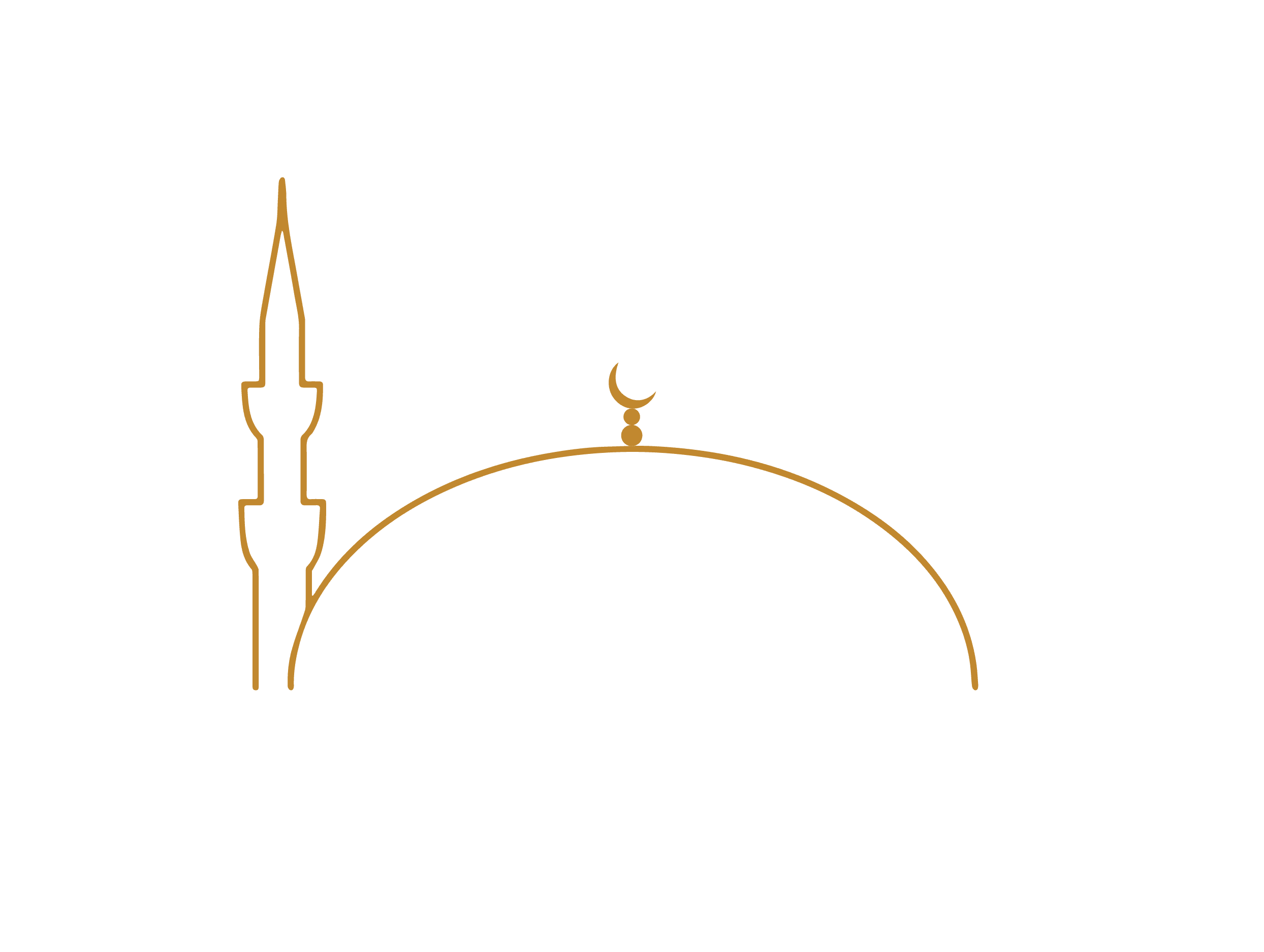 Bracknell Islamic Cultural Society logo — community branding by Amanah Labs